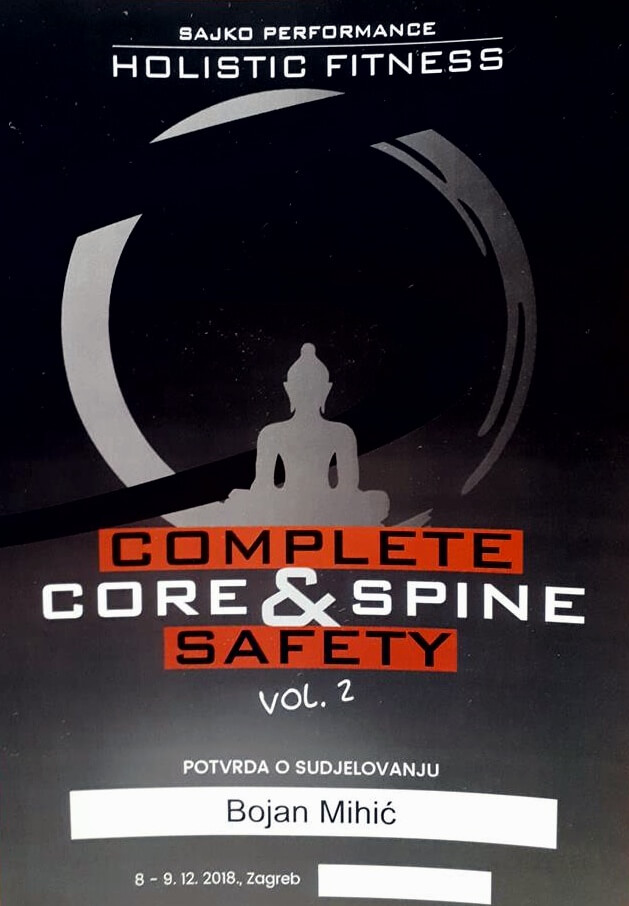 Complete core & spine safety by Sajko Performance